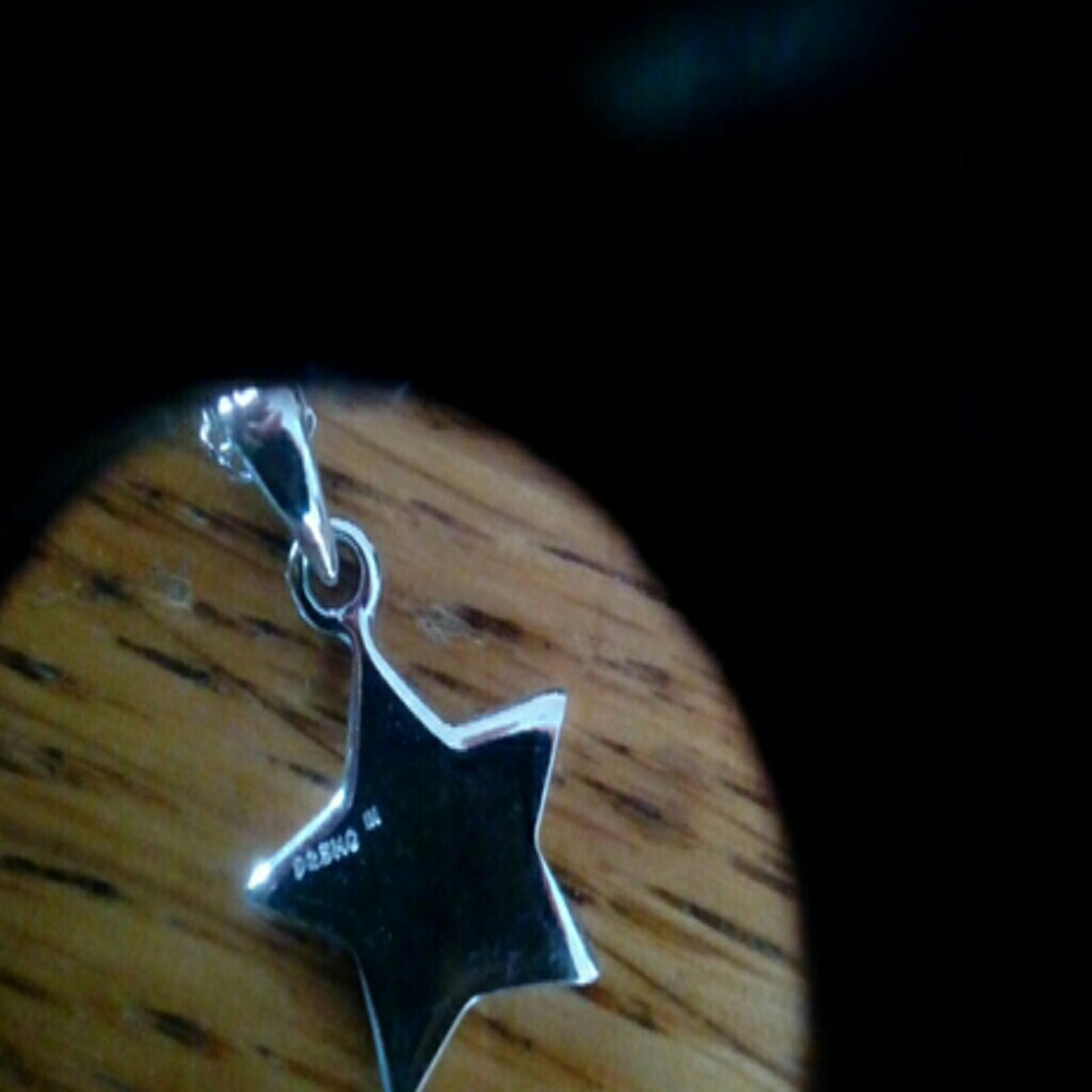 Sterling Star Necklace - Picture 3 of 6